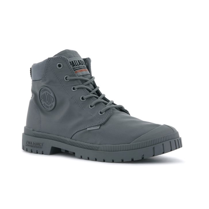 Bottes Palladium Pampa Sp20 Cuff WP+ Femme Titane | FR DTC012E